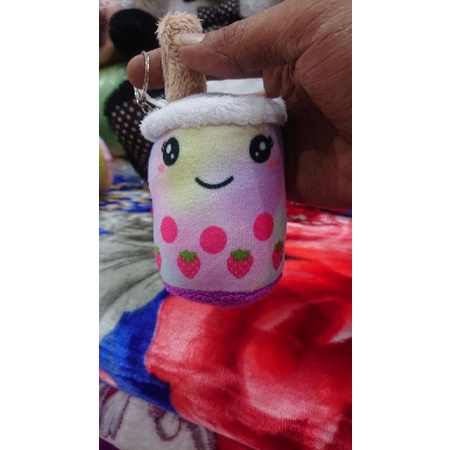 Gantungan Kunci Boneka Boba Unik 10 Cm-Promo 03