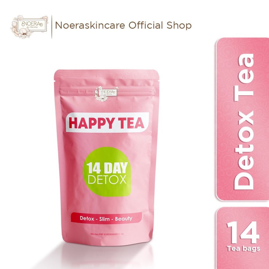 NOERA Detox Tea Happy Tea 14 Day | Teh Detok | Slimming Tea Detox