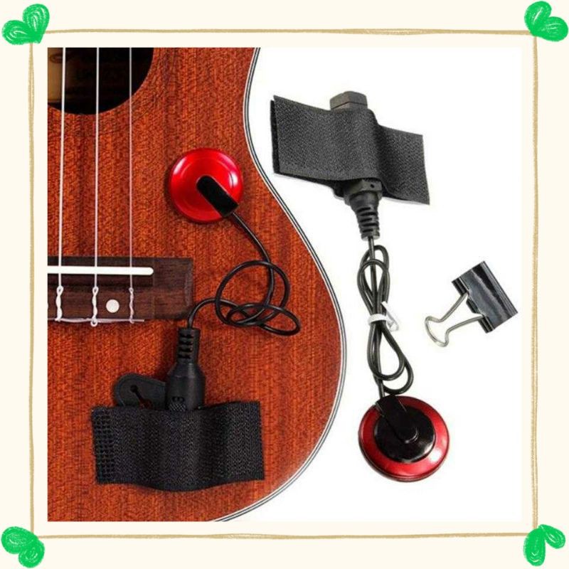 Piezo Pickup Tempel Gitar Akustik Klasik Biola Ukulele / Spull Gitar P-007