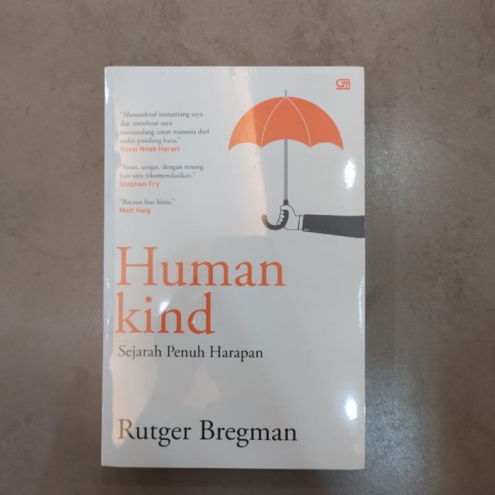 

DISKON SPESIAL BUKU HUMAN KIND : SEJARAH PENUH HARAPAN - RUTGER BREGMAN TERBARU