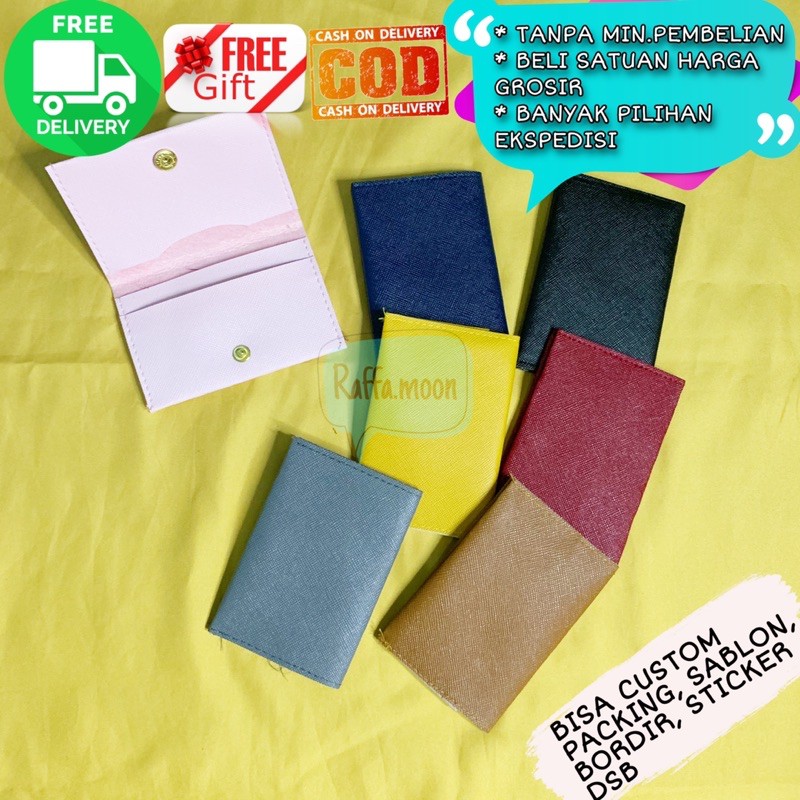 Harga Grosir Souvenir Pernikahan Dompet Kartu Murah Card Wallet