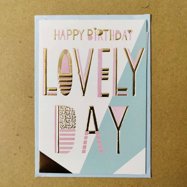 

Happy Birthday Lovely Card 1806-05