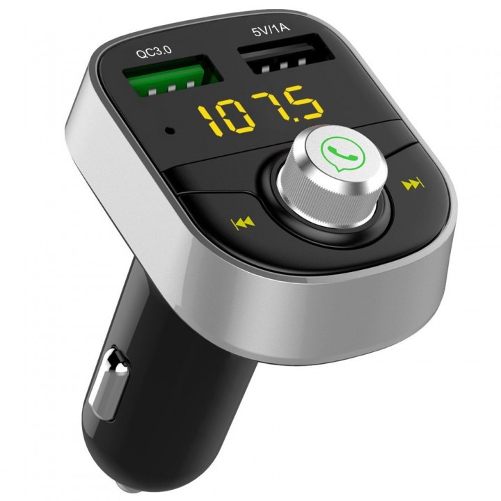 HY82S Car FM Transmitter Bluetooth Mp3 Player Car Bluetooth Hands-free