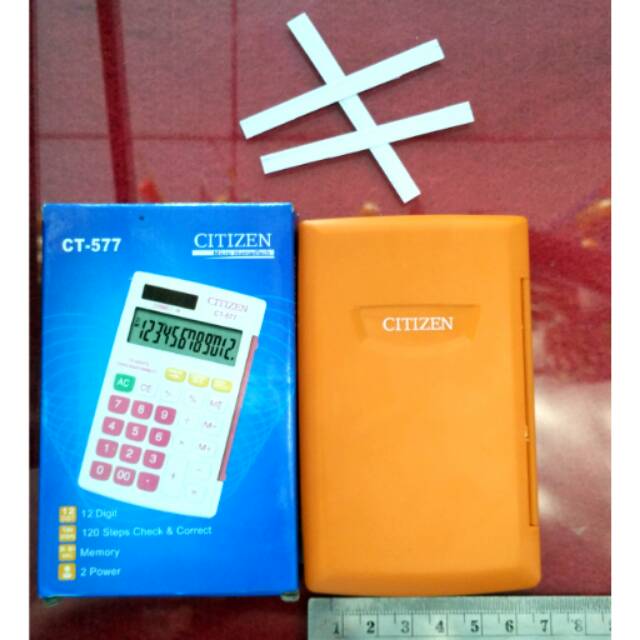 

Citizen CT-577 pocket calculator