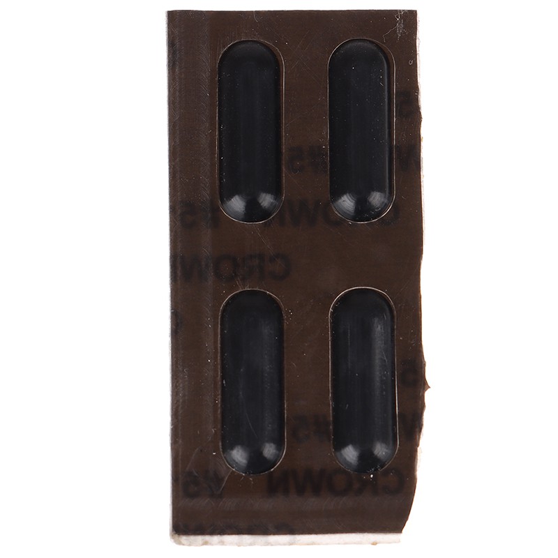(Ele) 4pcs / Set 9470m 9480m Pad Kaki Karet Warna Putih Untuk Handphone