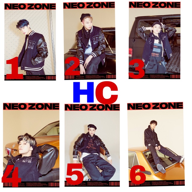 

NCT 127 NEO ZONE Poster A4 A3+ Art Karton Glossy