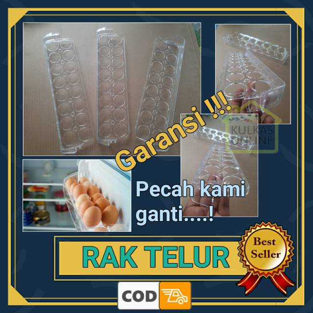 RAK TELUR KULKAS POLYTRON 1 PINTU 2 PINTU BARU ORIGINAL ASLI POLYTRON - RTKP001