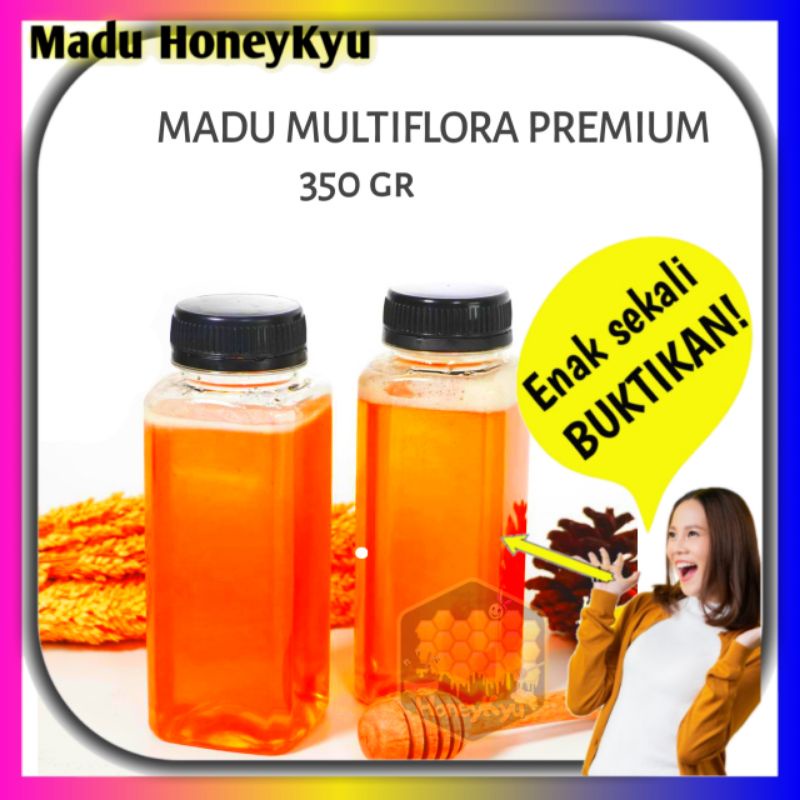 12.12 Flash Sale Madu Multiflora netto 350 gram murni 100%