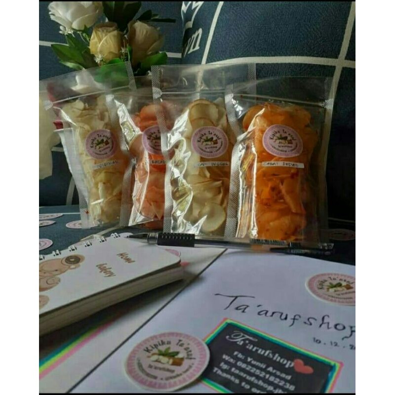 

KERIPIK RENYAH, KERIPIK SINGKONG, KIPIKU TA'ARUF