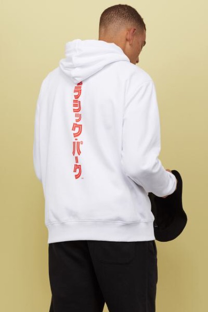 h&m jurassic park hoodie