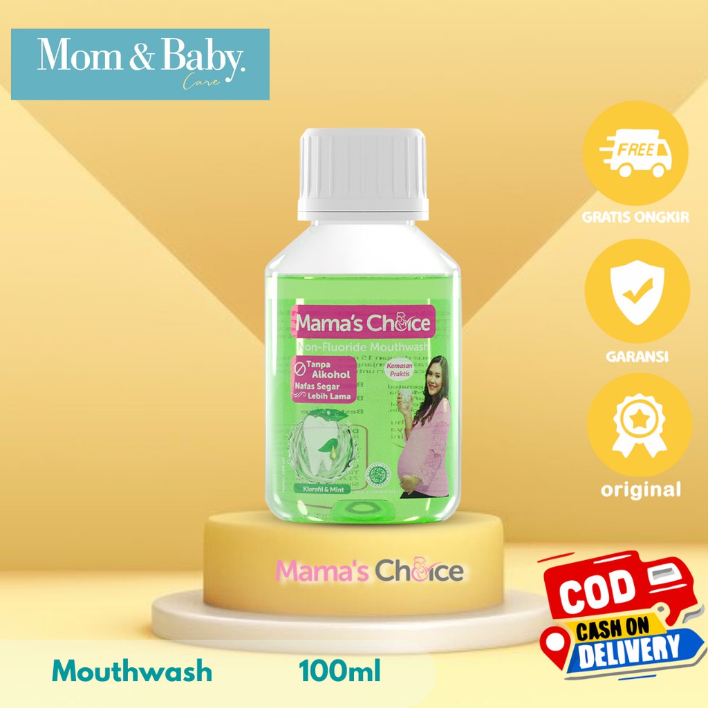 Mamas Choice Mouthwash (Obat kumur halal tanpa alkohol khusus ibu hamil dan menyusui) n