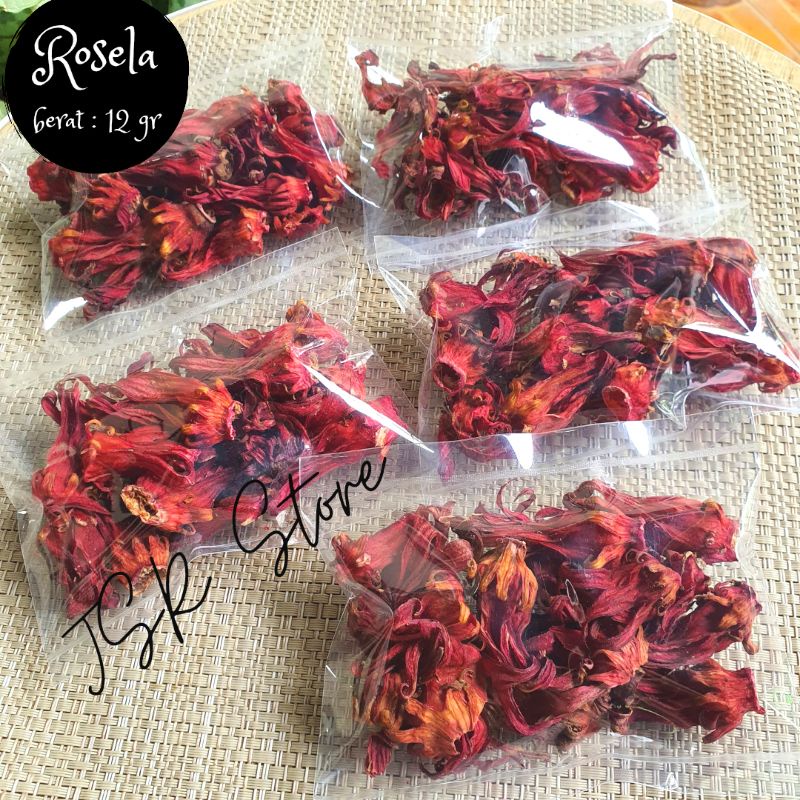 

Teh Rosela kemasan 12 gram