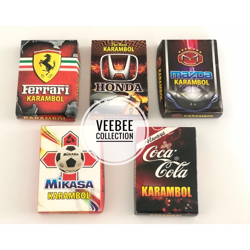 Mainan biji karambol / mainan coin biji karambol/ biji karambol