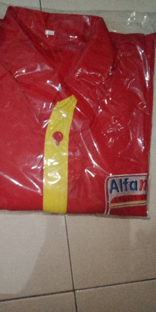 Baju seragam Alfamart Dewasa