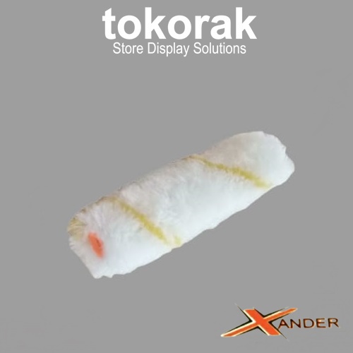 ISI BULU KUAS ROLL KAPAL 4 INCH XANDER KENMASTER REFILL KUAS CAT ROLL