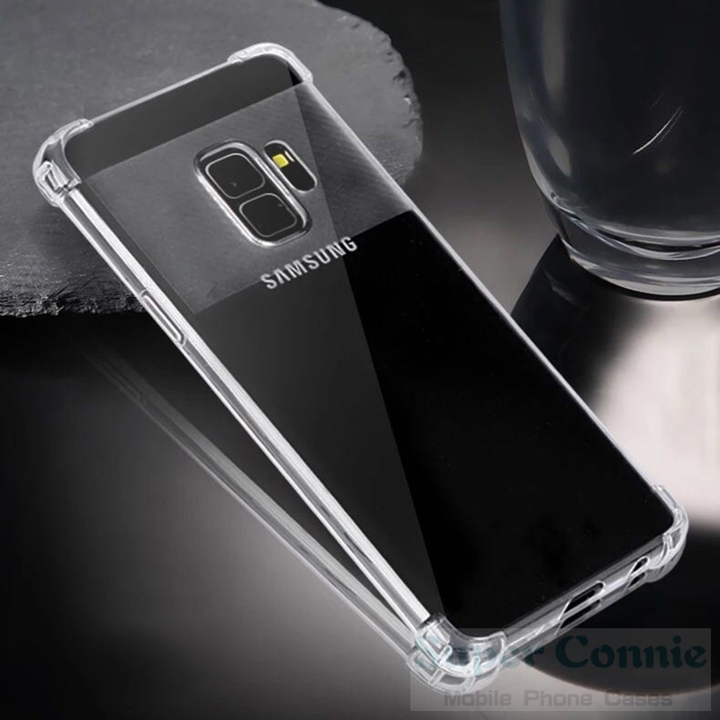 Cover Samsung J7 Prime J6 J4 S7 S7edge S8 S9 S10 Plus J2 Anti Knock Shockproof Transparent Case