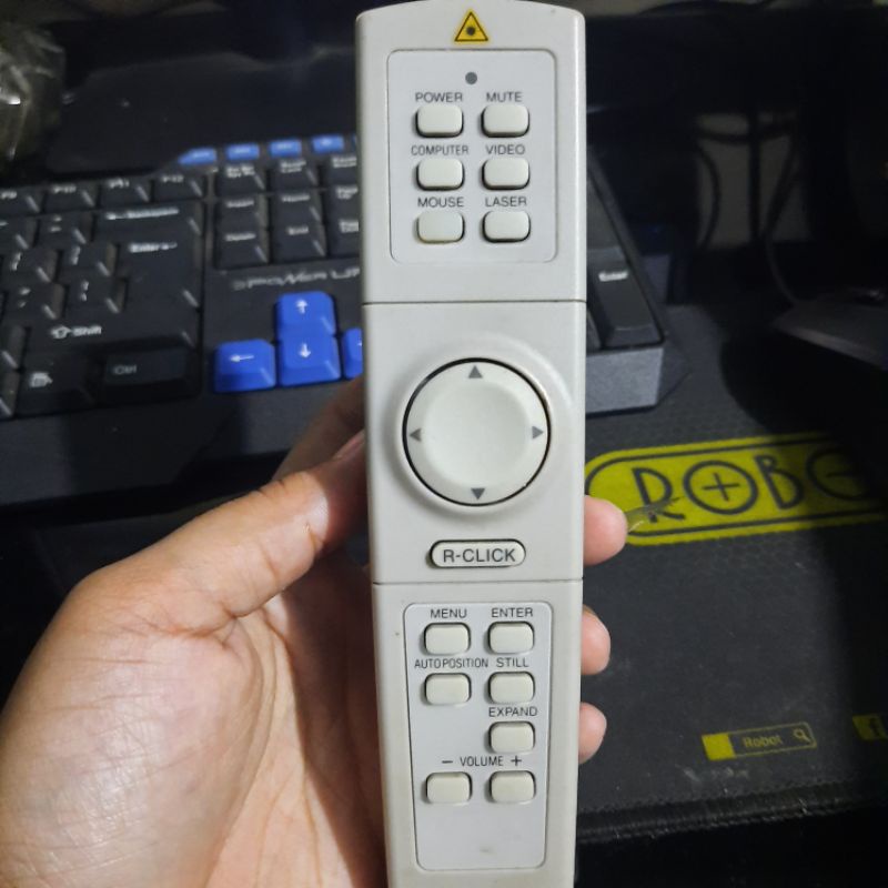 REMOTE REMOT PROYEKTOR PROJECTOR PANASONIK PANJANG ORIGINAL ASLI