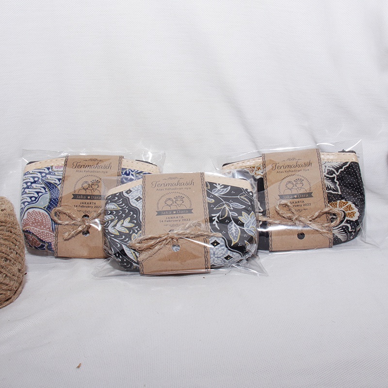 Souvenir Dompet Koin / Perhiasan Batik