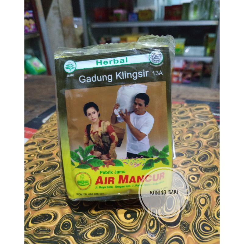 JAMU GADUNG KLINGSIR 13A / SENENJONG - AIR MANCUR