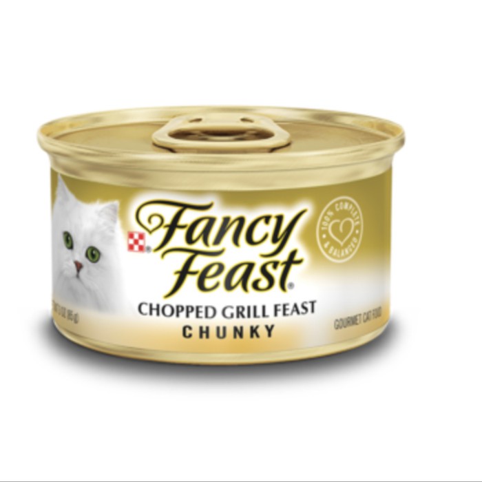 Fancy feast cat food chopped grill feast chunky 85 gr