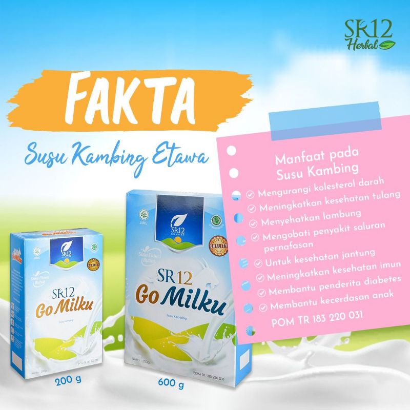 

go milku sr12 rasa original 600gram