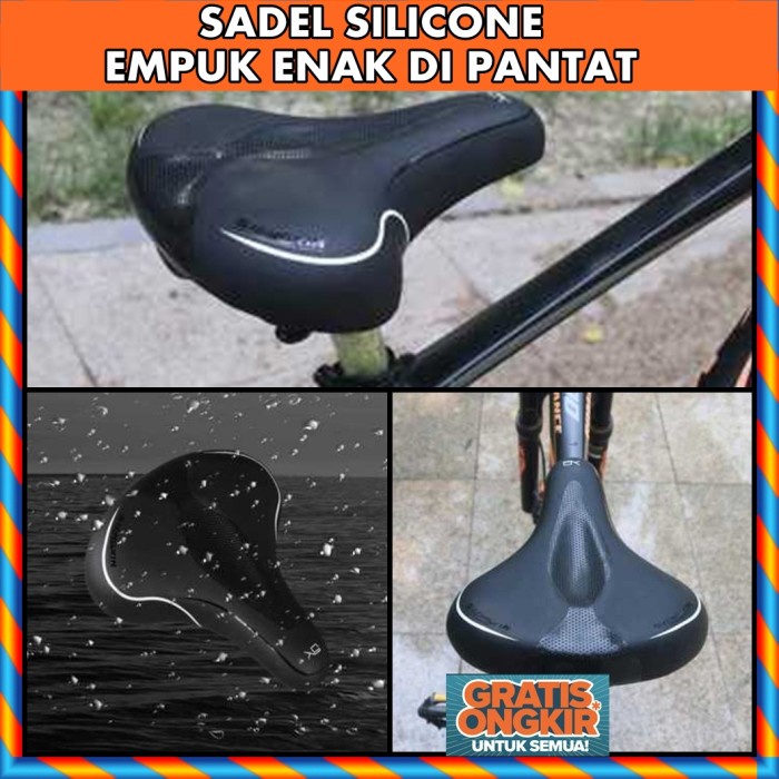 Sadel sepeda lipat polygon united mtb gunung Silicon VERDENERGIA