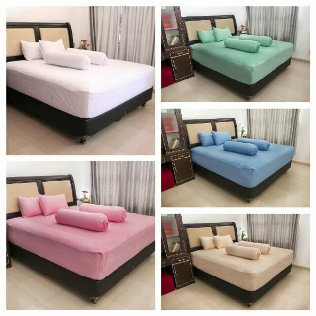 SPREI POLOS KATUN ASLI 100% STAR&amp;PANCA