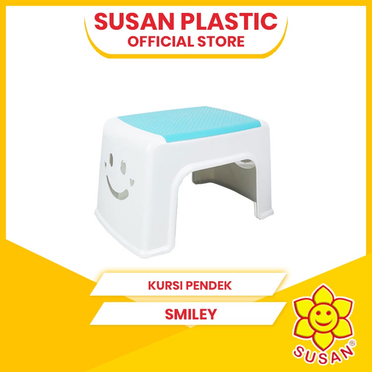 SUSAN - Kursi Pendek Smiley - Kursi Anak - Bangku Plastik