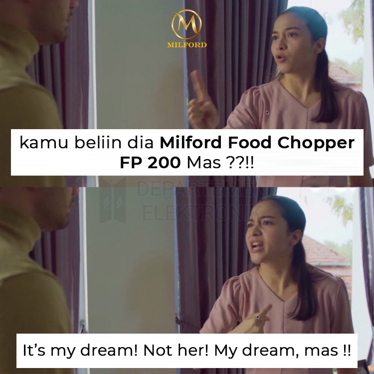 Food Chopper Milford Fp 100 magic chopper MURAH BANGET / GARANSI RESMI