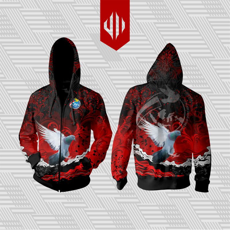 JAKET JERSEY HOODY BURUNG DARA MERPATI BALAP SPRINT