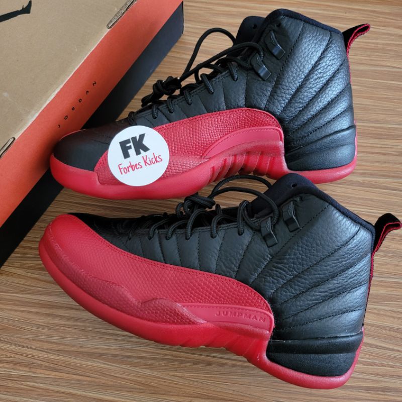 Air Jordan 12 Retro Flu Game 2016 || reverse black game royal fiba red