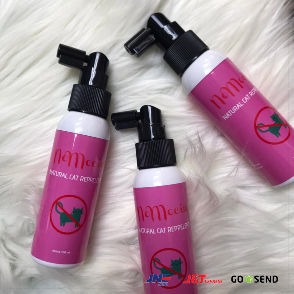 Pencegah Pengusir Pengendali Kucing NOMOCIN NATURAL CAT REPELLENT Bahan Alami Aman Tinggal Spray