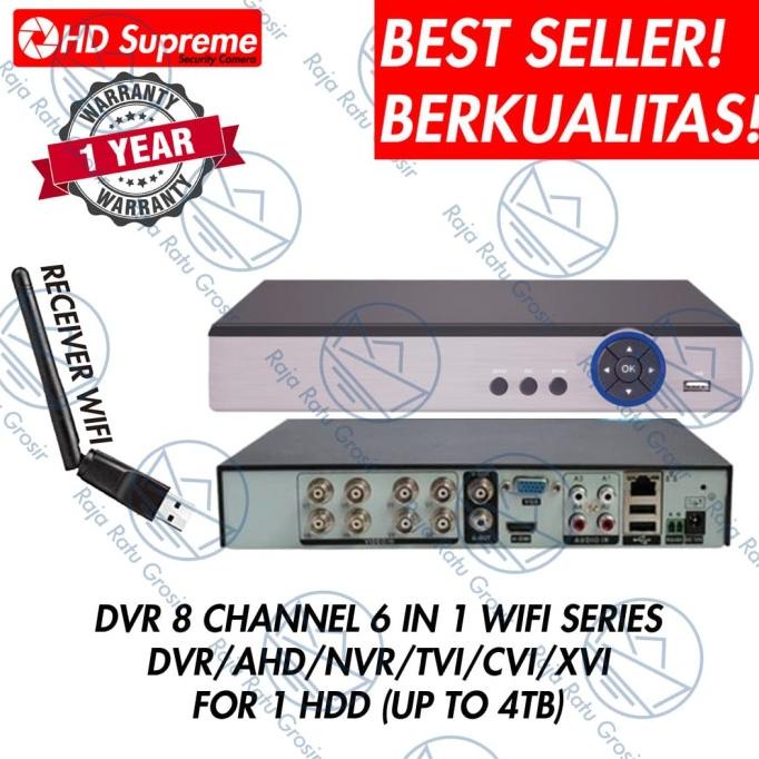 Dvr 8Ch Recorder Cctv Wifi Series 1080P Full Playback 8 Channel Xmeye