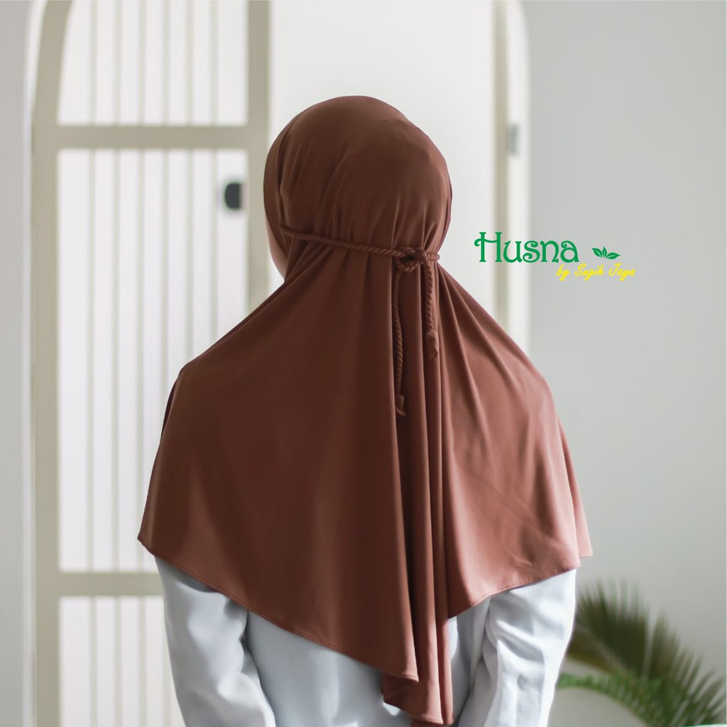 Bergo Maryam Ropel Tali Jersey Premium Zara Husna