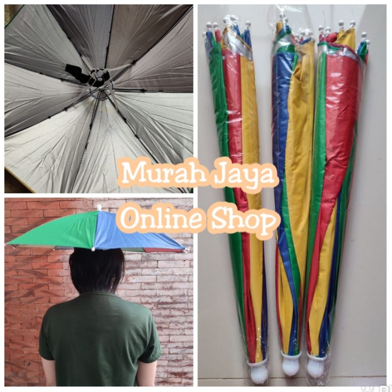 Payung Topi / Payung Kepala ukuran Besar