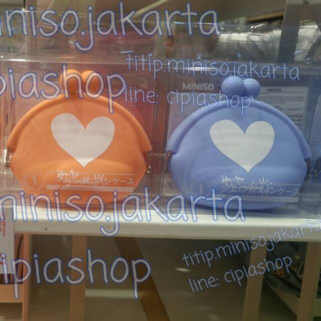 Dompet koin dompet kecil miniso