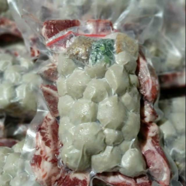 

Paket bakso Tulangan bumbu