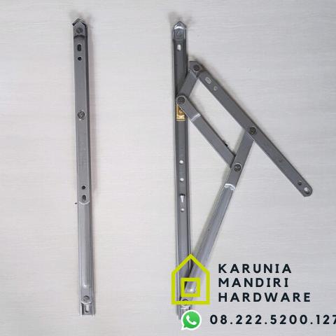 Engsel Casement Jendela Friction Stay 16" inch Dekkson Dekson Deckson