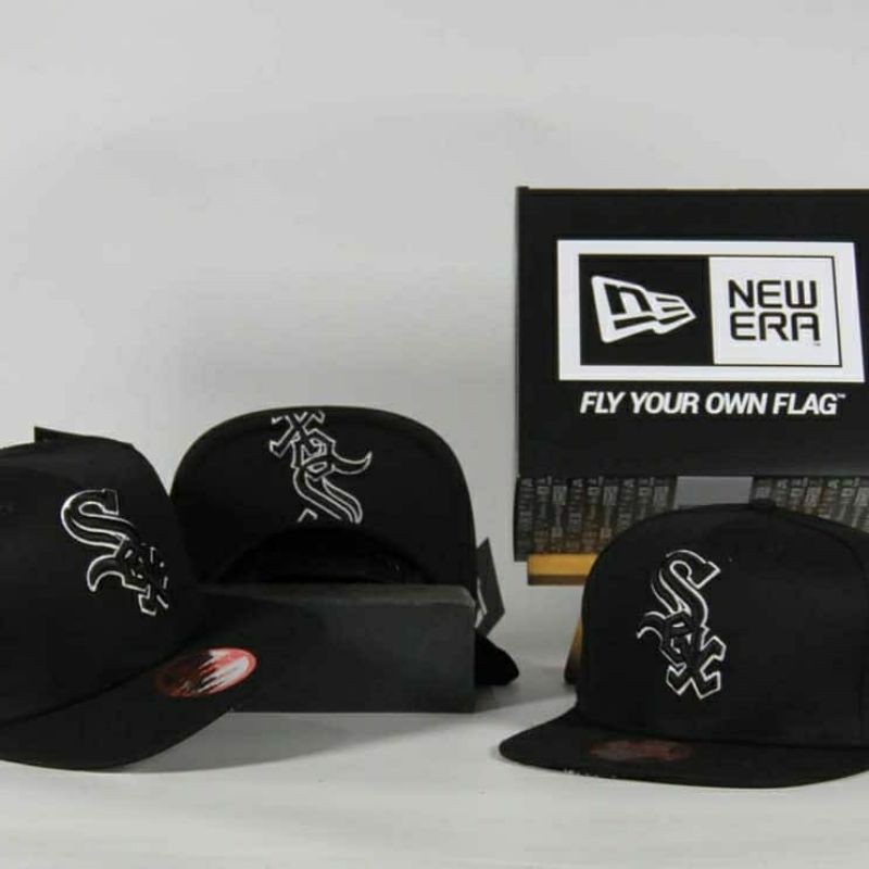 Topi snapback chicago white sox original import