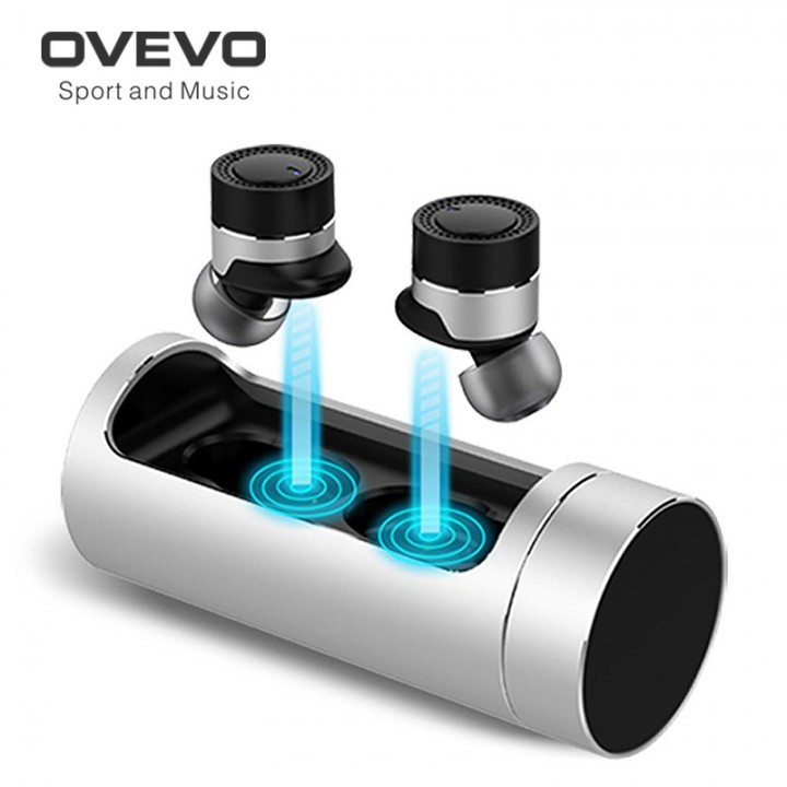 AKN88- OVEVO Q62 Headset Bluetooth TWS Mini Stereo Bass