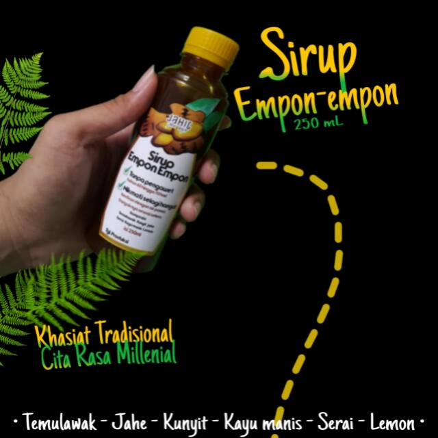 

SIRUP EMPON EMPON TEMULAWAK JAHE MERAH KUNYIT REMPAH MINUMAN HERBAL