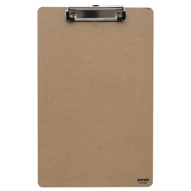 

Clip Board Kayu Folio Joyko CLB-64 / Papan Dada Kayu Folio F4 / Papan Jalan / Papan Ujian / Tatakan Untuk Menulis