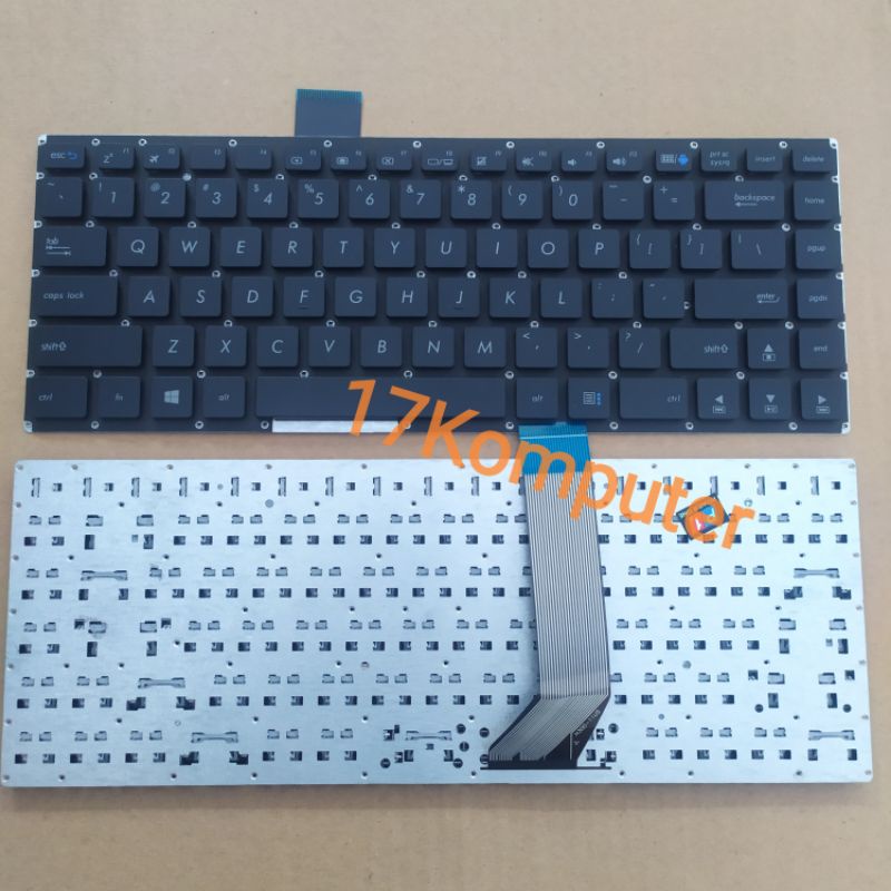 Keyboard Asus S400 S400C S400CA S400E Hitam