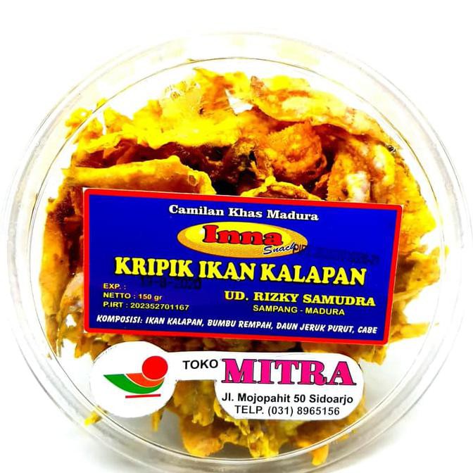 

Paling Dicari] Inna Snack Kripik Ikan Kalapan 150Gr