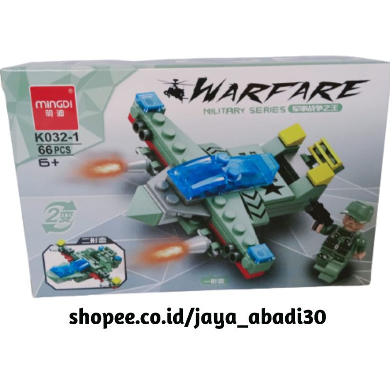 LEGO BRICK GAME KENDARAAN TRANSPORTASI MILITARY WARFARE K032