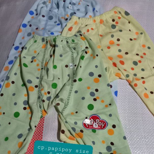 Celana panjang bayi merk papipoy bahan lembut harga murah