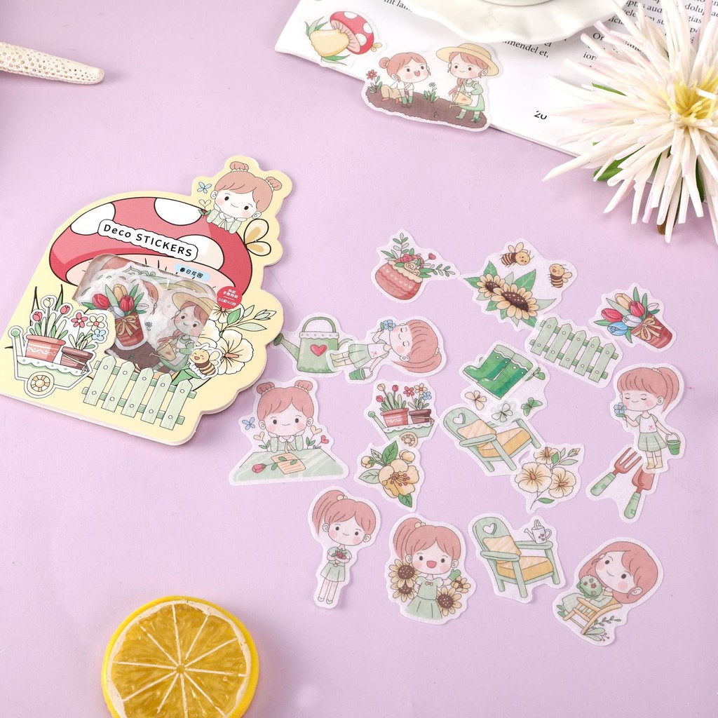 

Kawaii Deco Washi Sticker Decoration Diary / Notebook / Planner / Sracpbook