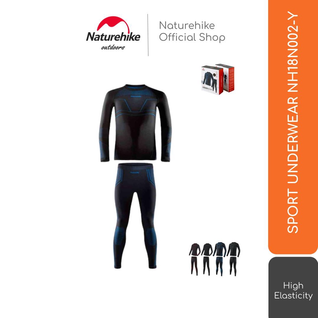 Naturehike Sport Underwear Nh18N002-Y Baju Hiking Camping Outdoor