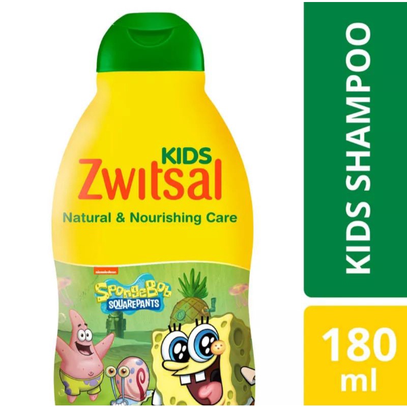 Zwitsal kids shampoo conditioner 180ml/shampo anak bayi ZWITSAL 180 ML Pink Hijau Biru switzal