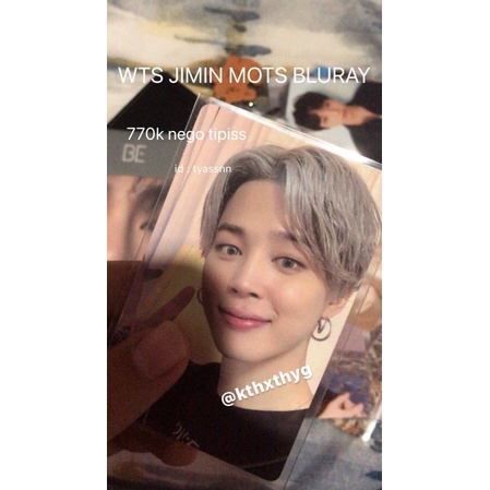 WTS JIMIN MOTS ONE BLURAY